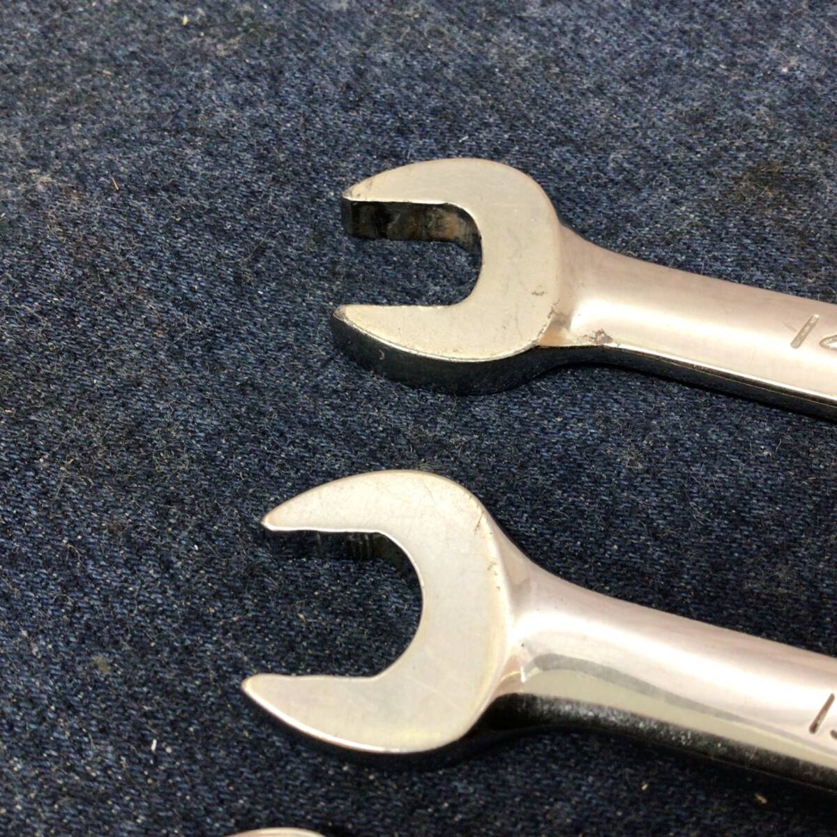 中古品】スナップオン(Snap-on) コンビネーションレンチ4本 中古品】スナップオン(Snap-on) コンビネーションレンチ4本