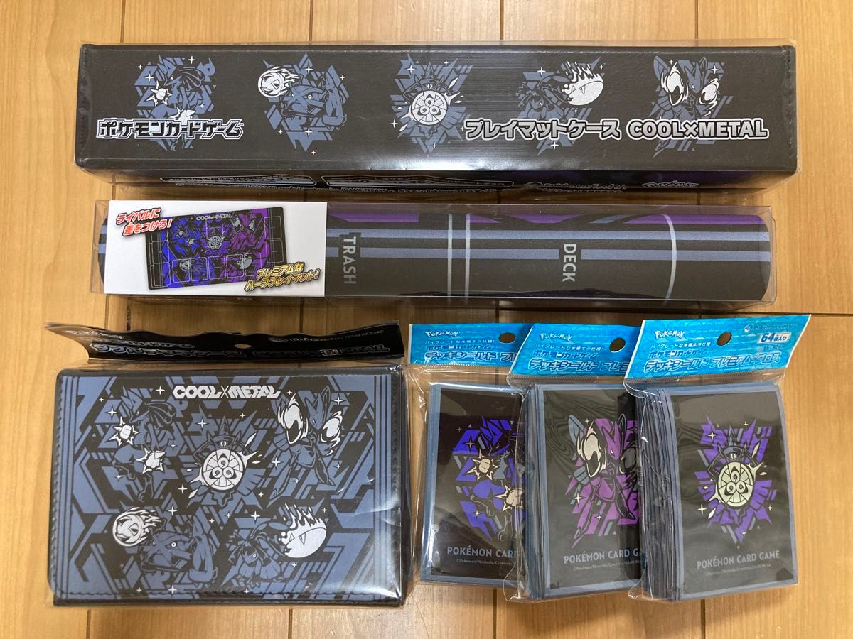 ポケモンカード COOL×METAL サプライ6点 プレイマット プレイ ポケモンカード COOL×METAL サプライ6点 プレイマット プレイ