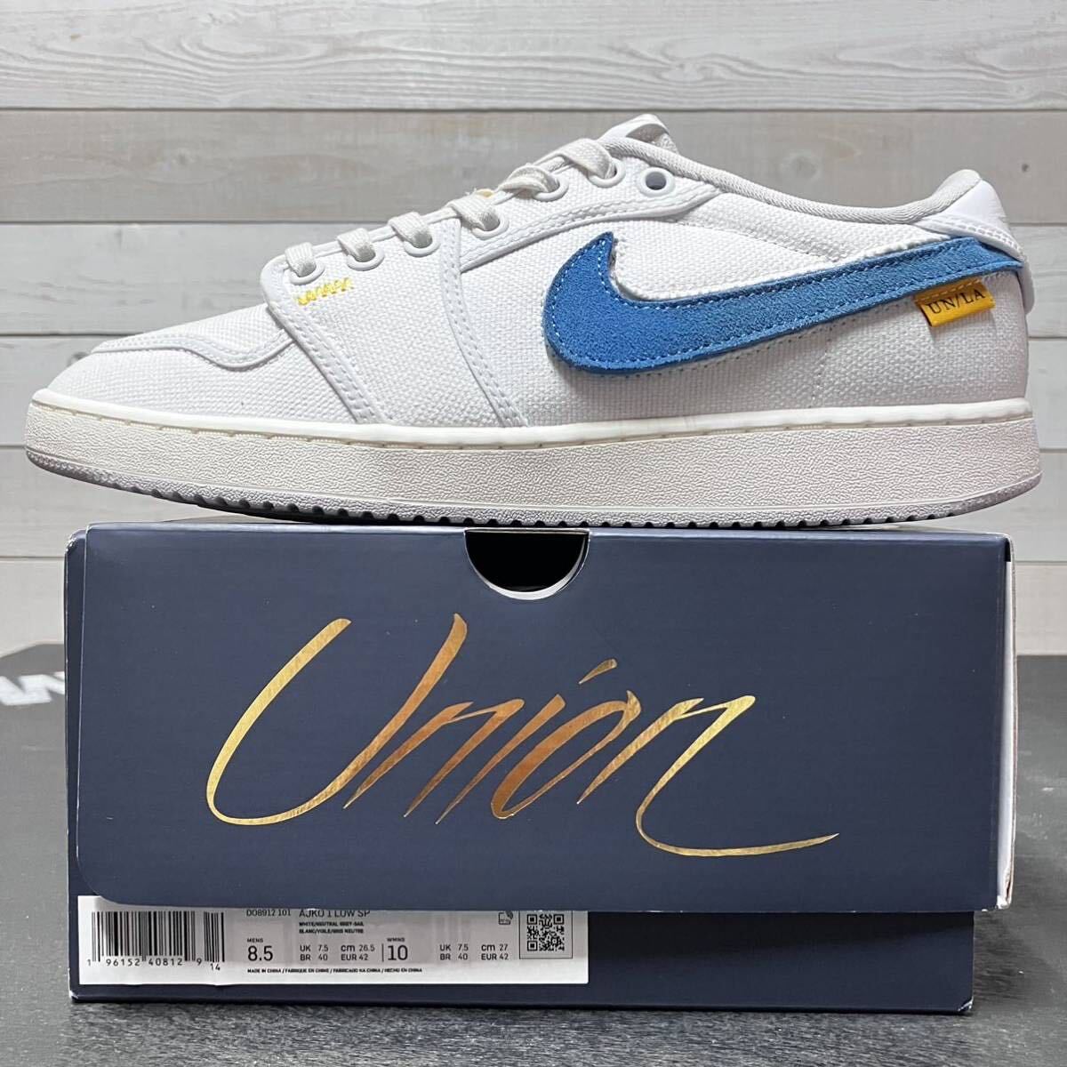 26 5cm NIKE AJKO 1 LOW SP UNION AIR JORDAN 1 KO DO8912-101 26 5cm NIKE AJKO 1 LOW SP UNION AIR JORDAN 1 KO DO8912-101