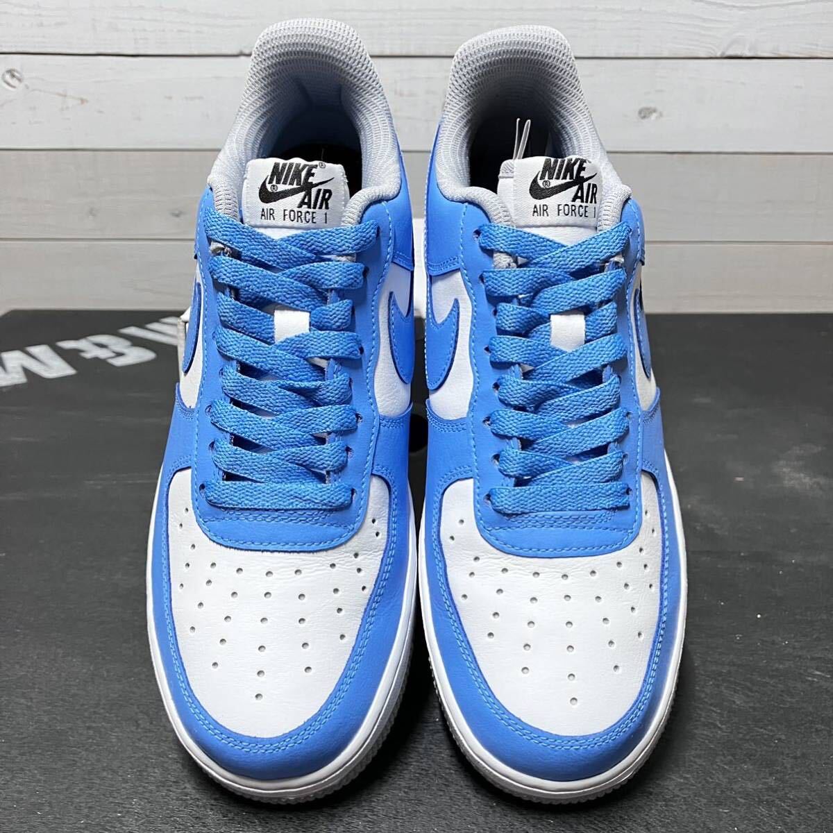 26cm NIKE BY YOU AIR FORCE 1 LOW UNC NORTH CAROLINA COLOR 26cm NIKE BY YOU AIR FORCE 1 LOW UNC NORTH CAROLINA COLOR