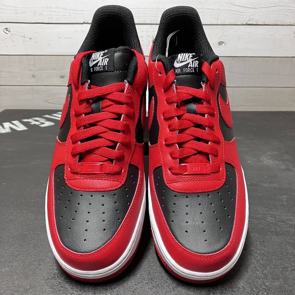 28cm NIKE BY YOU AIR FORCE 1 LOW BRED ナイキ エア フォース 28cm NIKE BY YOU AIR FORCE 1 LOW BRED ナイキ エア フォース