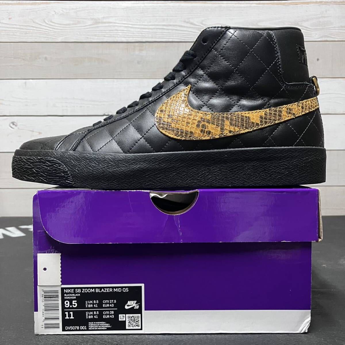 27 5cm NIKE SB ZOOM BLAZER MID QS 2 SUPREME LEATHER DV5078 27 5cm NIKE SB ZOOM BLAZER MID QS 2 SUPREME LEATHER DV5078