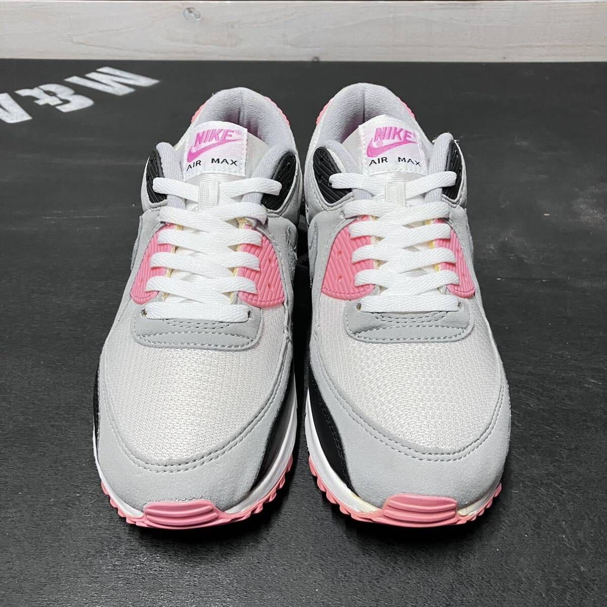 27 5cm NIKE AIR MAX 90 WHITE BLACK PINK CD0881-101 ナイキ 27 5cm NIKE AIR MAX 90 WHITE BLACK PINK CD0881-101 ナイキ