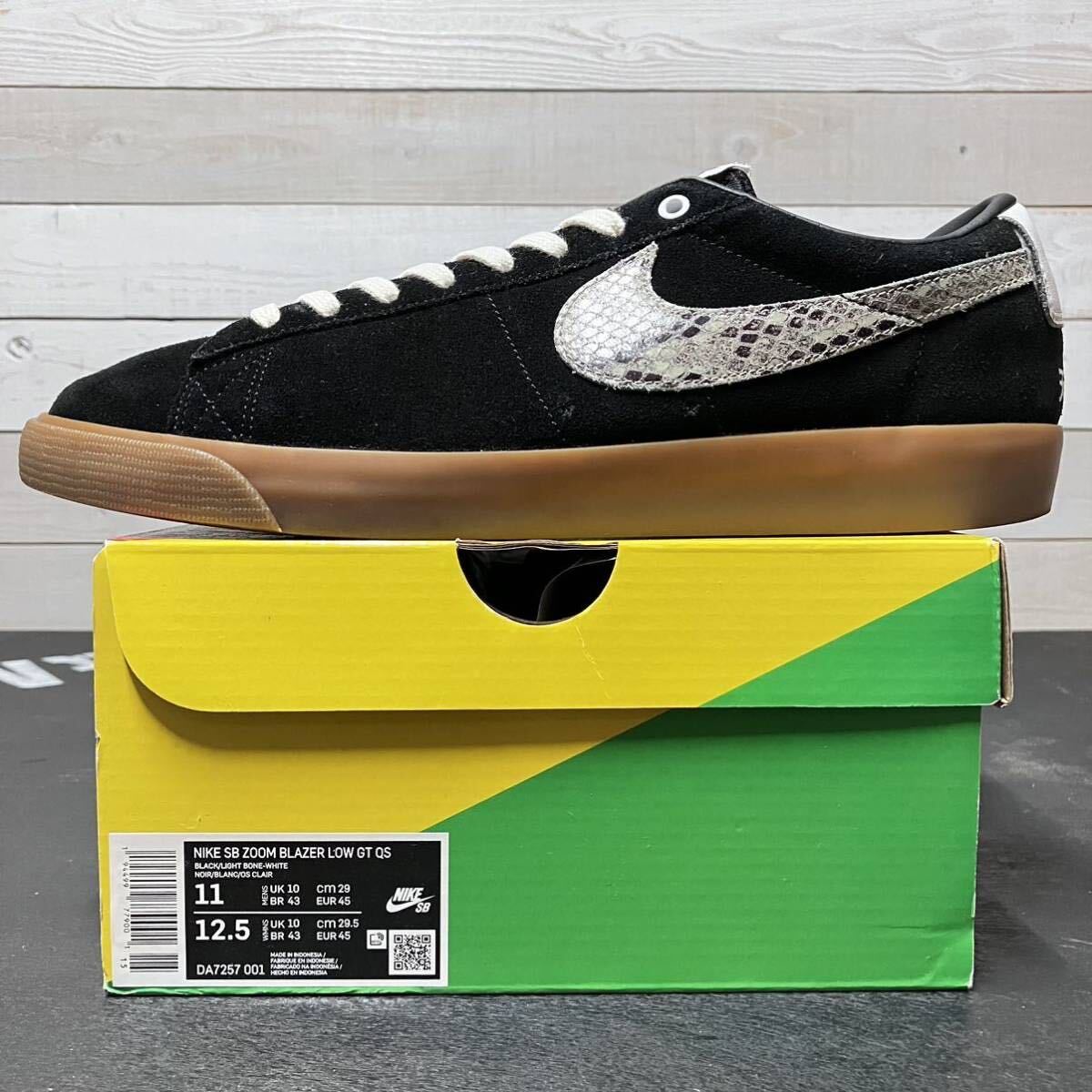 29cm NIKE SB BLAZER LOW GT QS WACKO MARIA BLACK SUEDE DA7257 29cm NIKE SB BLAZER LOW GT QS WACKO MARIA BLACK SUEDE DA7257