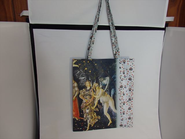 * new goods unused *( spring ( Prima ve-la))boti che li tote bag (ufitsi art gallery )fi Len tse( Italy made ) FI 2