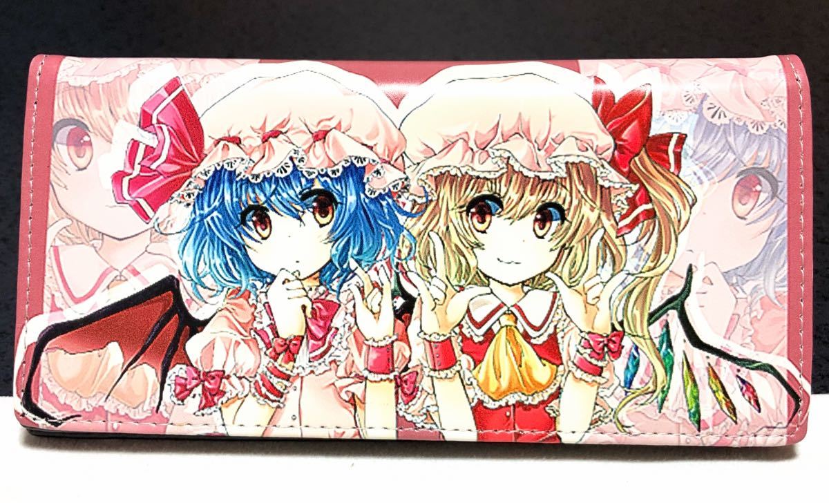 ヤフオク 東方project レミリア フランドール 長財布 ウォ