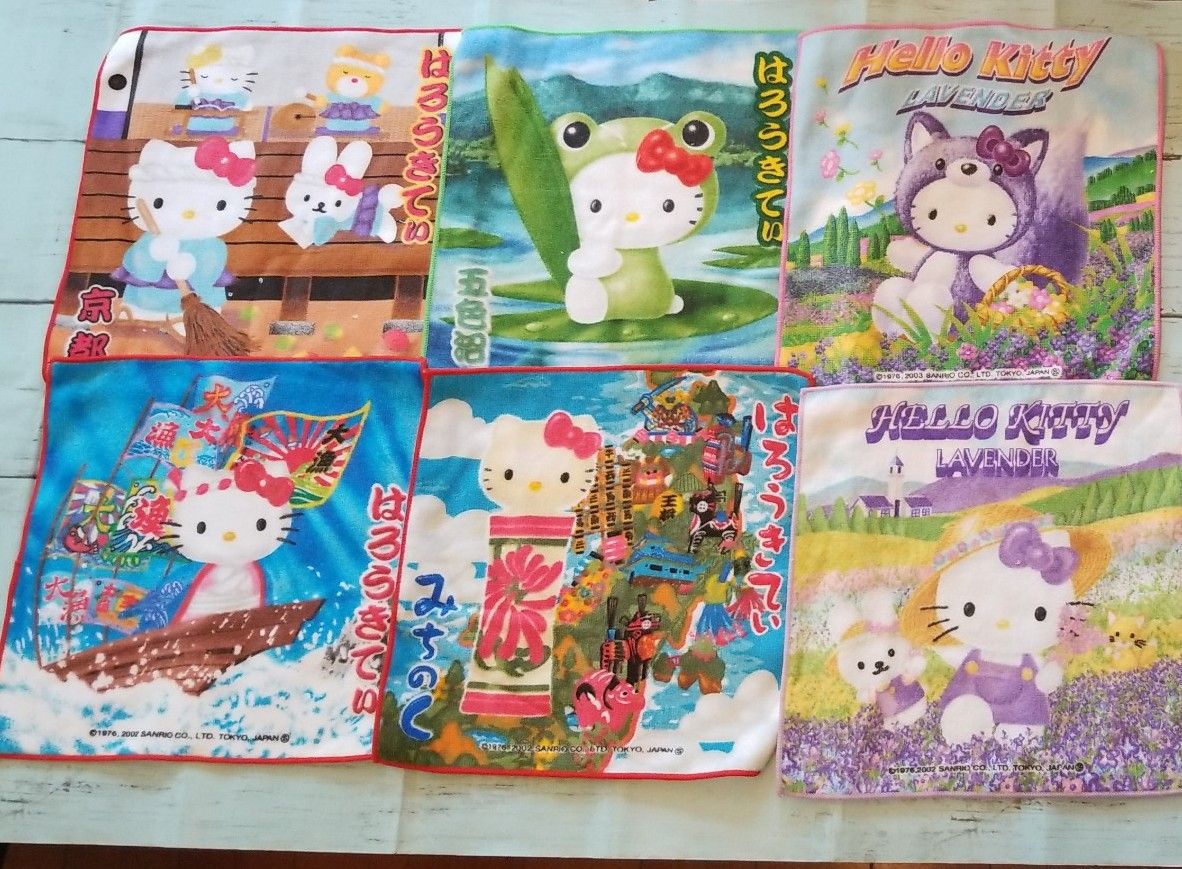 ご当地 ハローキティ ミニタオル 6枚セット|Yahoo!フリマ(旧 ご当地 ハローキティ ミニタオル 6枚セット|Yahoo!フリマ(旧