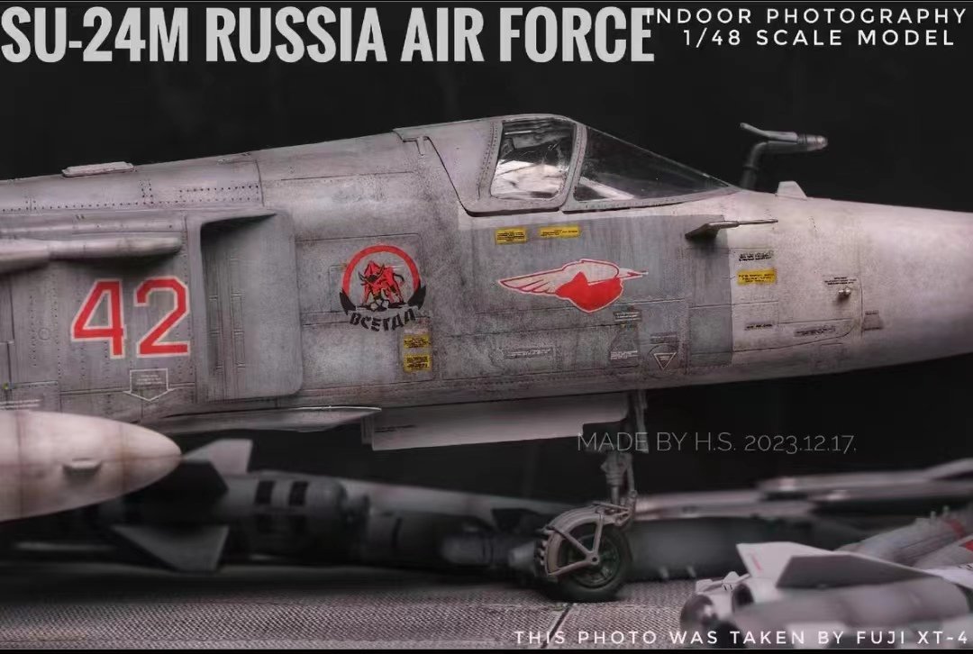 1/48 ロシア空軍 SU-24M 組立塗装済完成品 - 完成品 1/48 ロシア空軍 SU-24M 組立塗装済完成品 - 完成品
