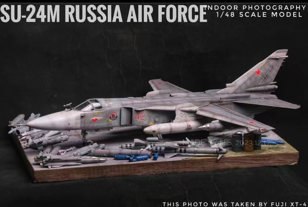 1/48 ロシア空軍 SU-24M 組立塗装済完成品 - 完成品 1/48 ロシア空軍 SU-24M 組立塗装済完成品 - 完成品