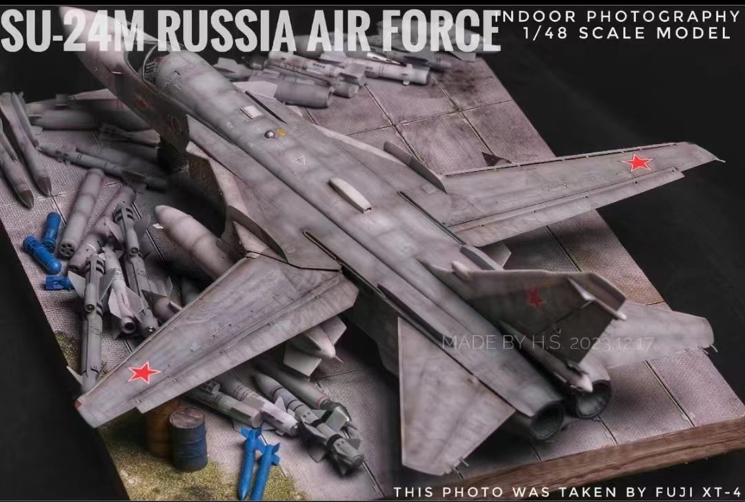 1/48 ロシア空軍 SU-24M 組立塗装済完成品 - 完成品 1/48 ロシア空軍 SU-24M 組立塗装済完成品 - 完成品