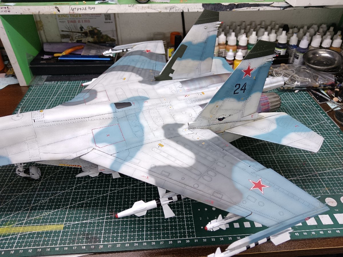 1/32 ロシア空軍 Su-27 フランクE 組立塗装済完成品 :: Yahoo 1/32 ロシア空軍 Su-27 フランクE 組立塗装済完成品 :: Yahoo