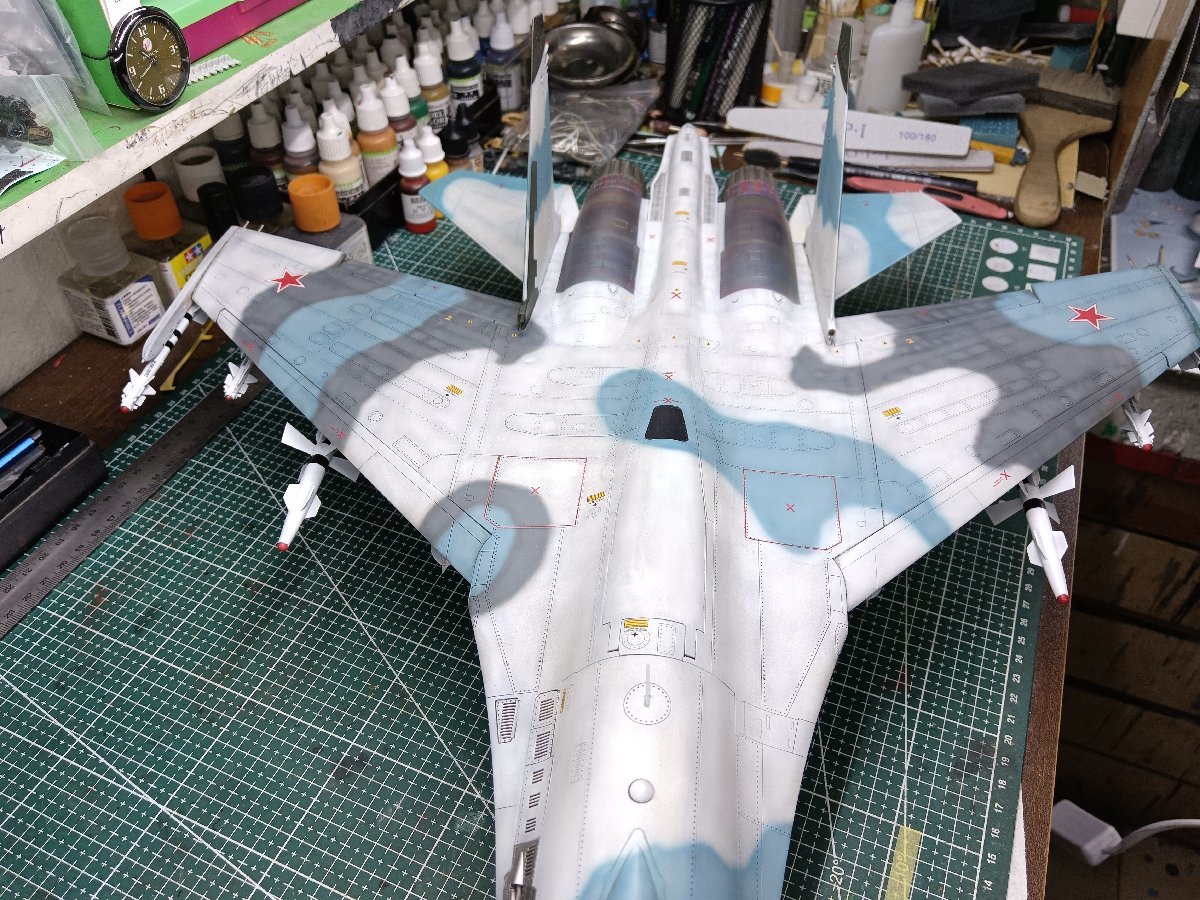 1/32 ロシア空軍 Su-27 フランクE 組立塗装済完成品 :: Yahoo 1/32 ロシア空軍 Su-27 フランクE 組立塗装済完成品 :: Yahoo
