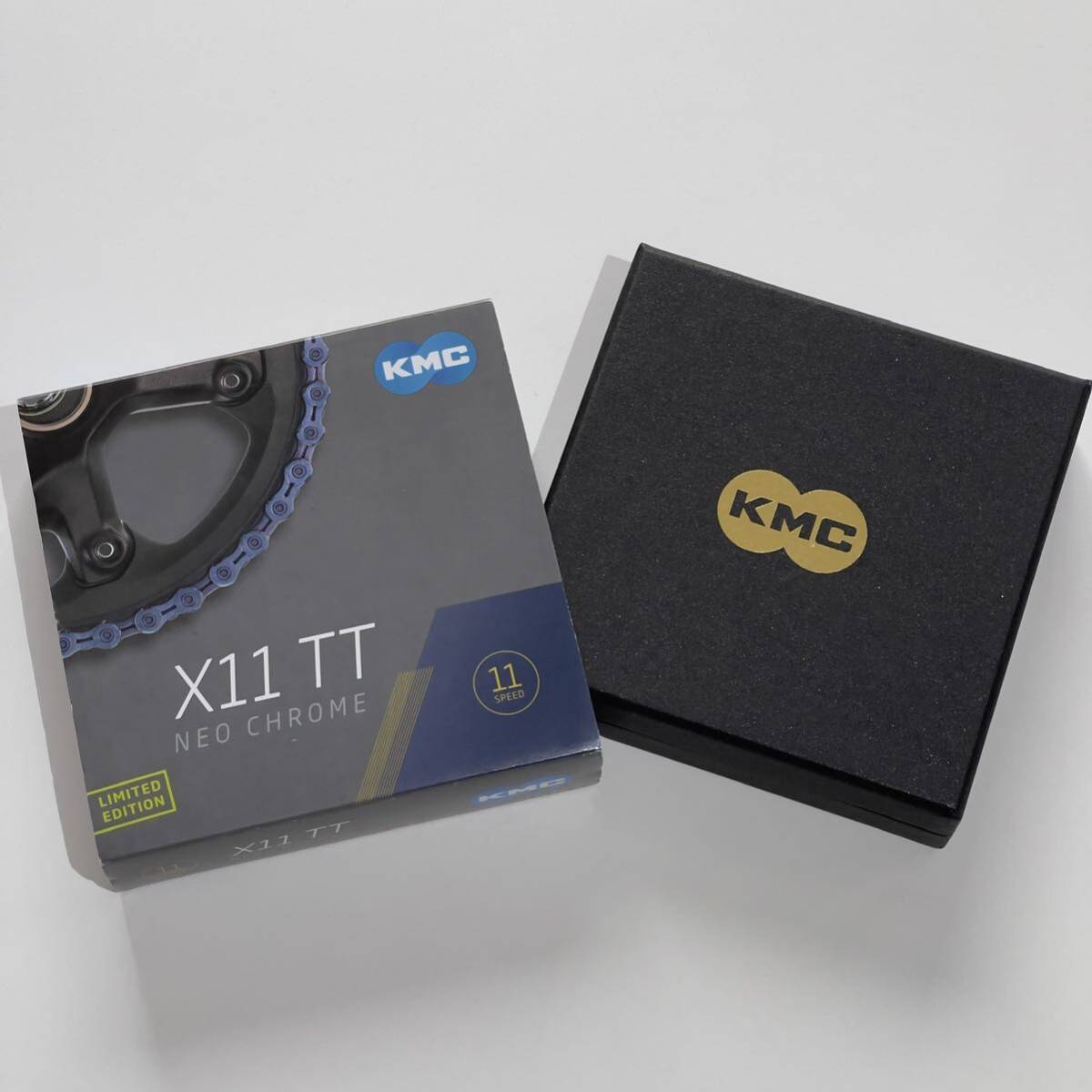 KMC x11TTチェーン ロードバイク 限定 ネオクローム KMC x11TTチェーン ロードバイク 限定 ネオクローム