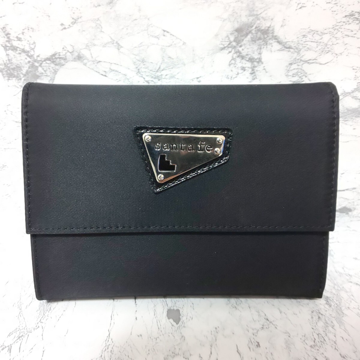 未使用】santa fe サンタフェ 三つ折り財布 長財布 コンパクト 未使用】santa fe サンタフェ 三つ折り財布 長財布 コンパクト