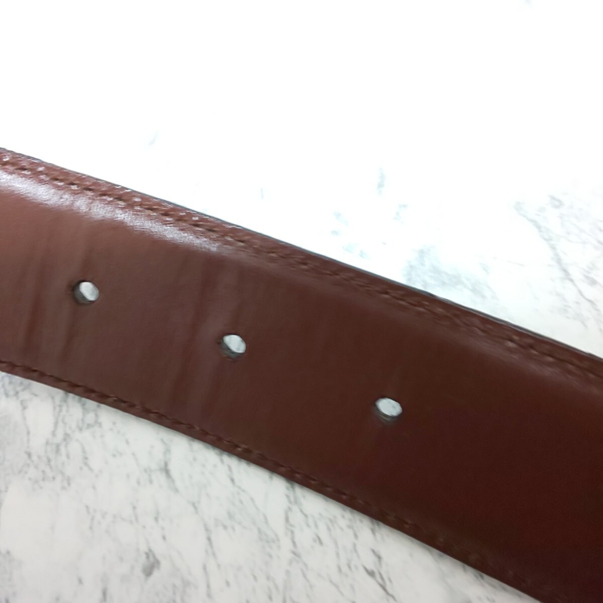 極美品】GUCCI グッチ Gロゴバックル レザーベルト ゴールド金具 極美品】GUCCI グッチ Gロゴバックル レザーベルト ゴールド金具