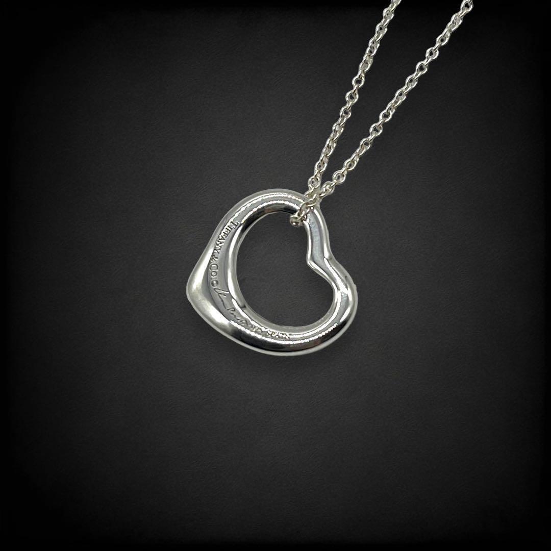 美品】 ティファニー tiffany&co Tiffany オープンハート 美品】 ティファニー tiffany&co Tiffany オープンハート
