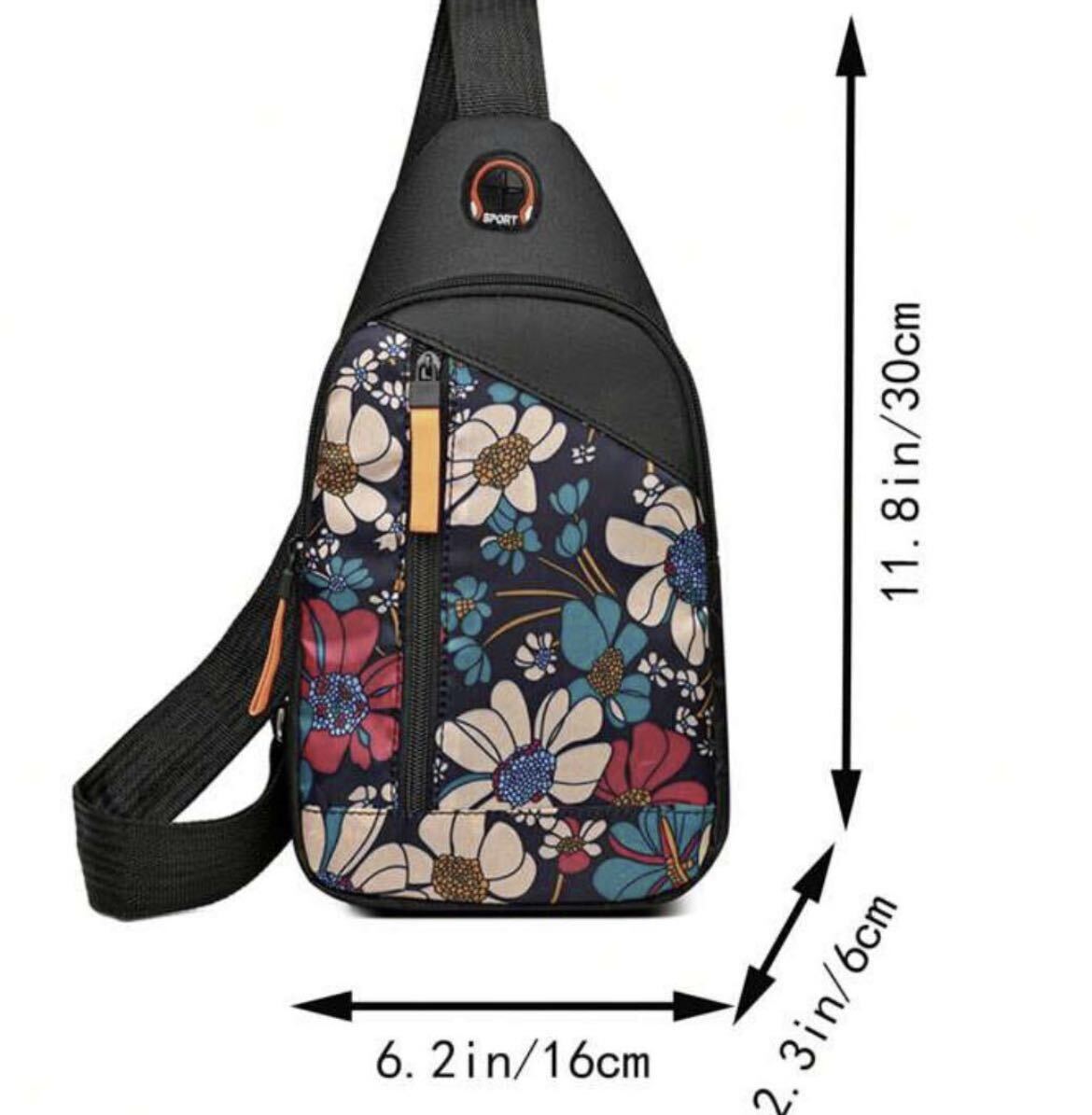 [ remainder 1 point ]ZARA genre body bag man and woman use one shoulder shoulder bag diagonal .. multifunction earphone jack attaching light weight butterfly . pattern 