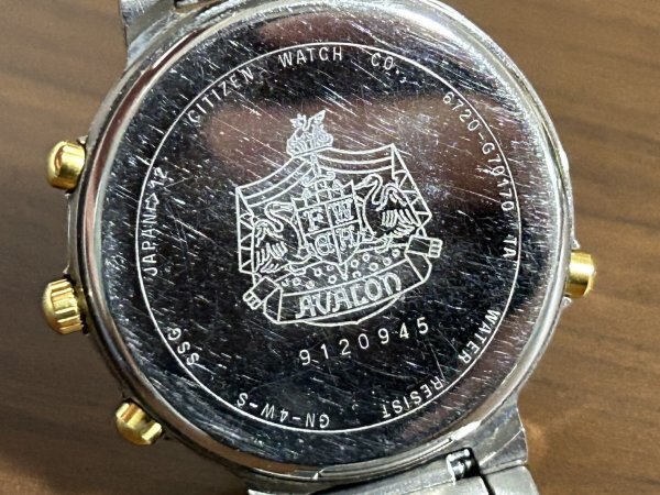 CITIZEN シチズン 6720‐G70170 AVALON アバロン クロノグラフ CITIZEN シチズン 6720‐G70170 AVALON アバロン クロノグラフ