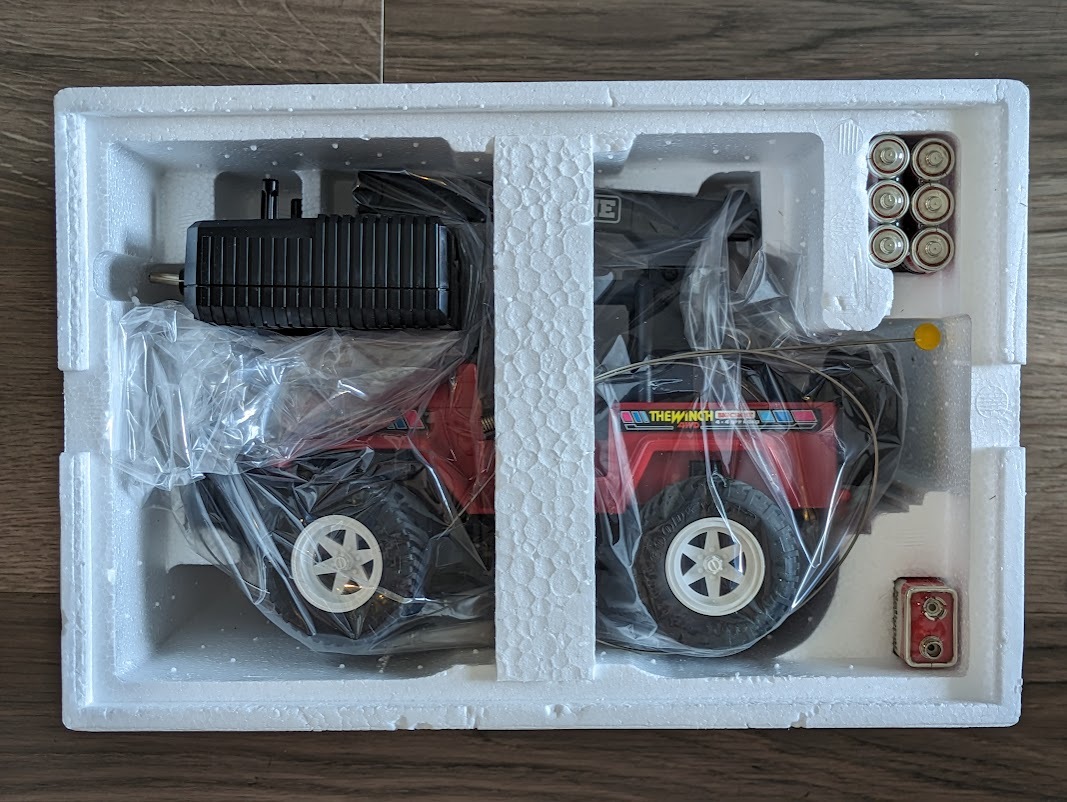未使用】BIG CRANE THE WINCH ザ ウインチ ラジオトロン 4WD 未使用】BIG CRANE THE WINCH ザ ウインチ ラジオトロン 4WD