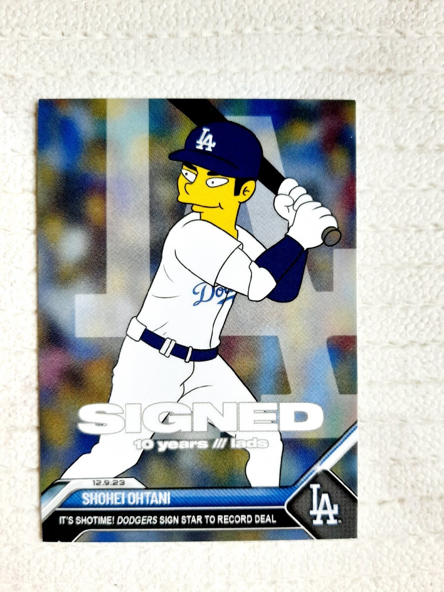2023 Topps Now 大谷翔平 ドジャース契約記念カード 2023 Topps Now 大谷翔平 ドジャース契約記念カード