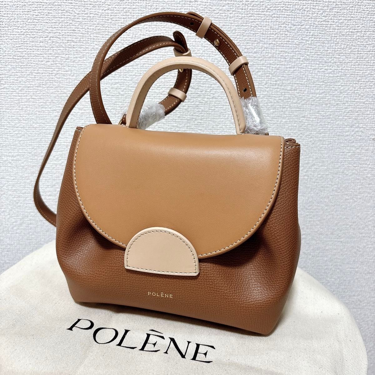 POLENEポレーヌ>NUMERO UN NANO ショルダーバッグ / トリオ POLENEポレーヌ>NUMERO UN NANO ショルダーバッグ / トリオ