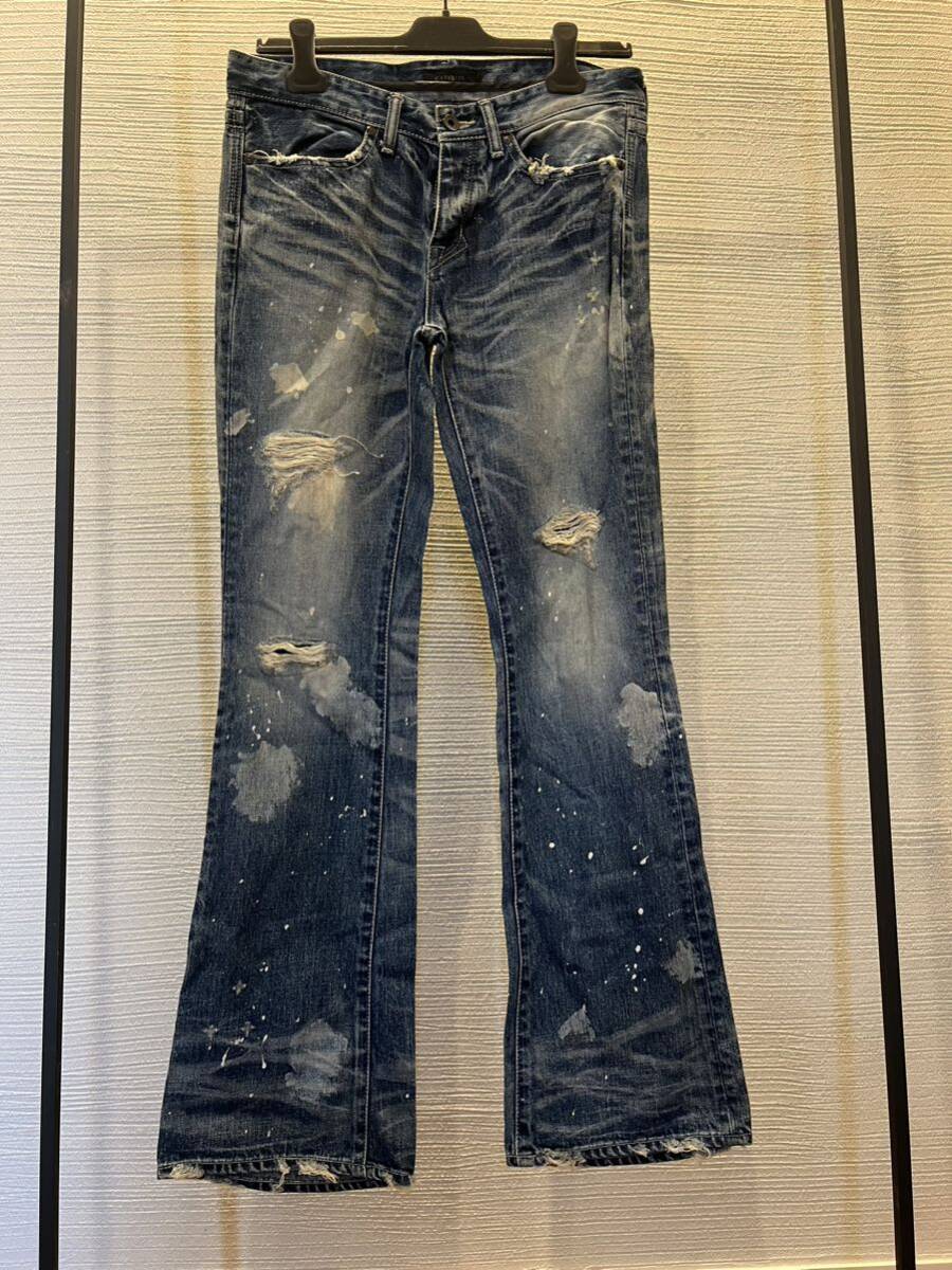 00s archive civarize flare denim gimmick 00s archive civarize flare denim gimmick