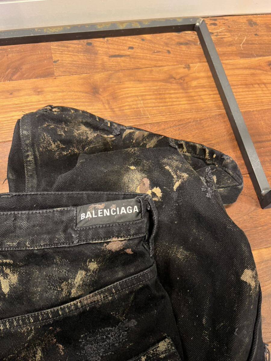 バレンシアガ BALENCIAGA 23SS SUPER DESTROYED BAGGY スーパー バレンシアガ BALENCIAGA 23SS SUPER DESTROYED BAGGY スーパー