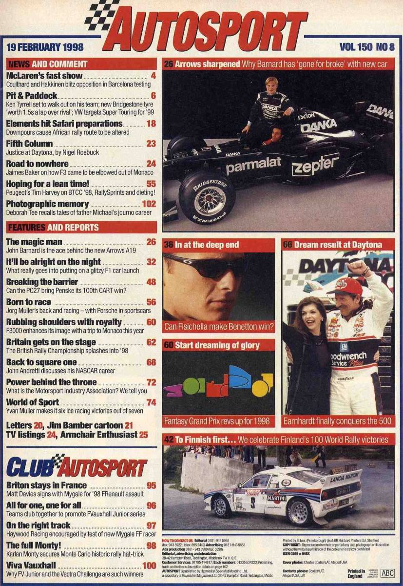 ヤフオク C41 98 2 19 Autosport アロウズa19ローン ヤフオク C41 98 2 19 Autosport アロウズa19ローン