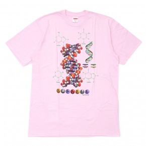 新品 未使用 国内正規品 ◆ SUPREME 17 F/W Supreme DNA Tee Light Pink ライトピンク サイズM ◆_画像7