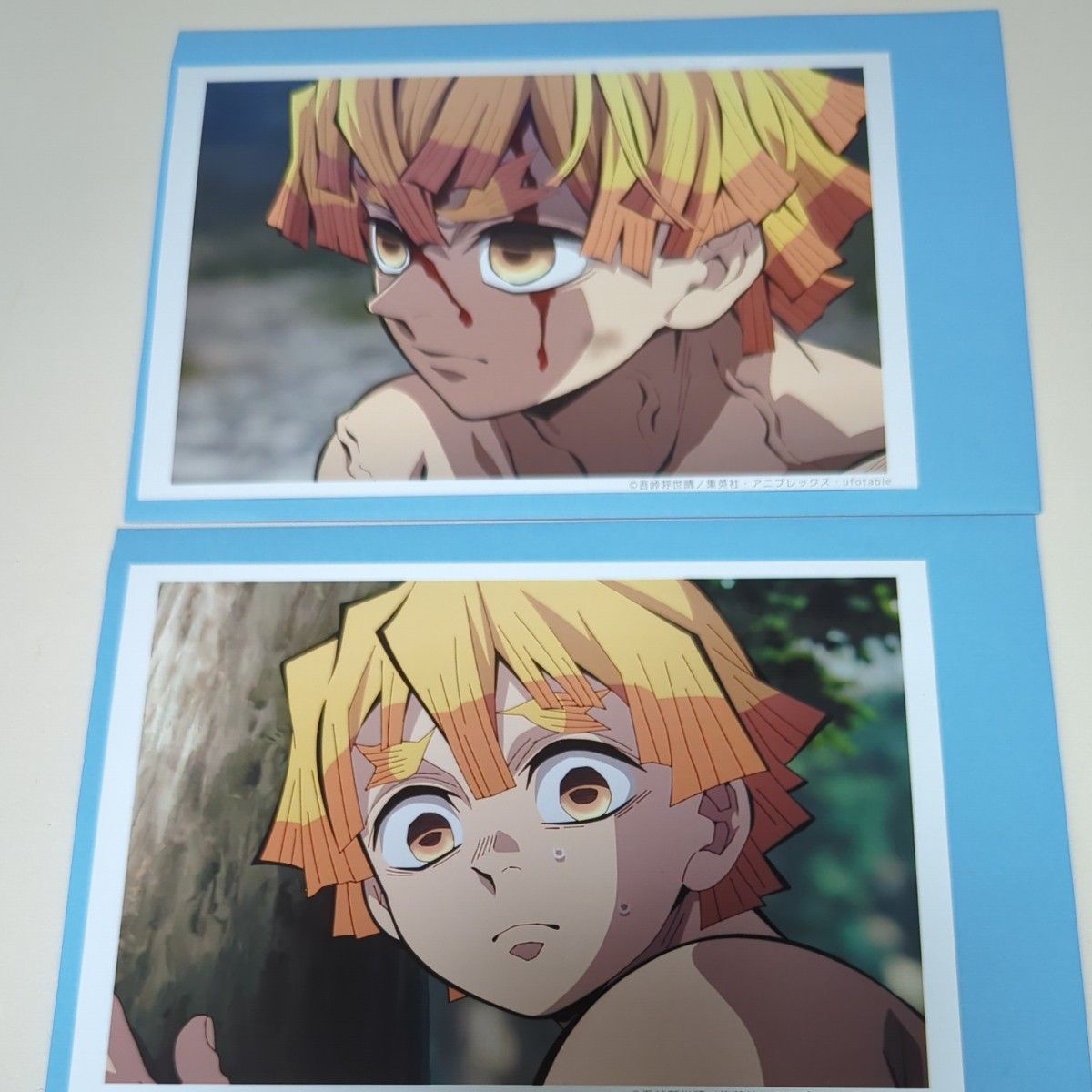 場面写ブロマイド立志編15話善逸セット 鬼滅の刃 柱稽古編 第7話 場面写ブロマイドくじ 我妻善逸|Yahoo