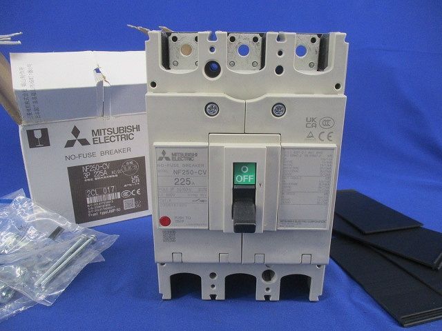 ノーヒューズブレーカ3P225A NF250-CV