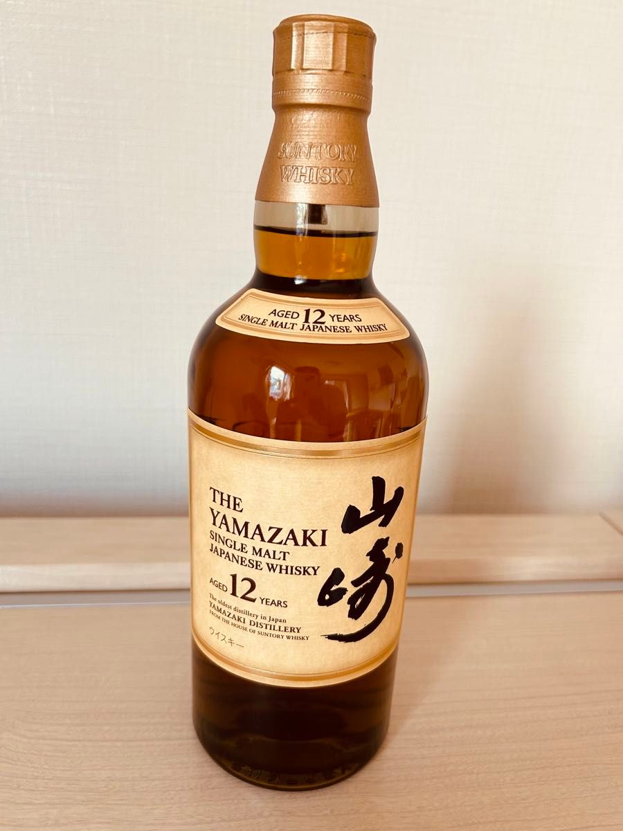 サントリー シングルモルトウイスキー 山崎12年700ml 1本