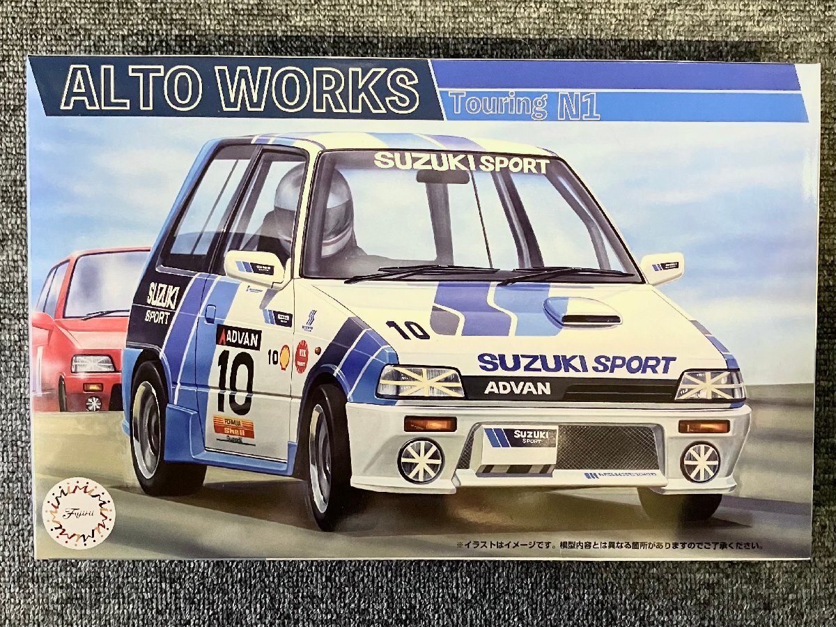 ID310 アルトワークス ツーリング N1仕様　1/24　スズキ　フジミ プラモデル