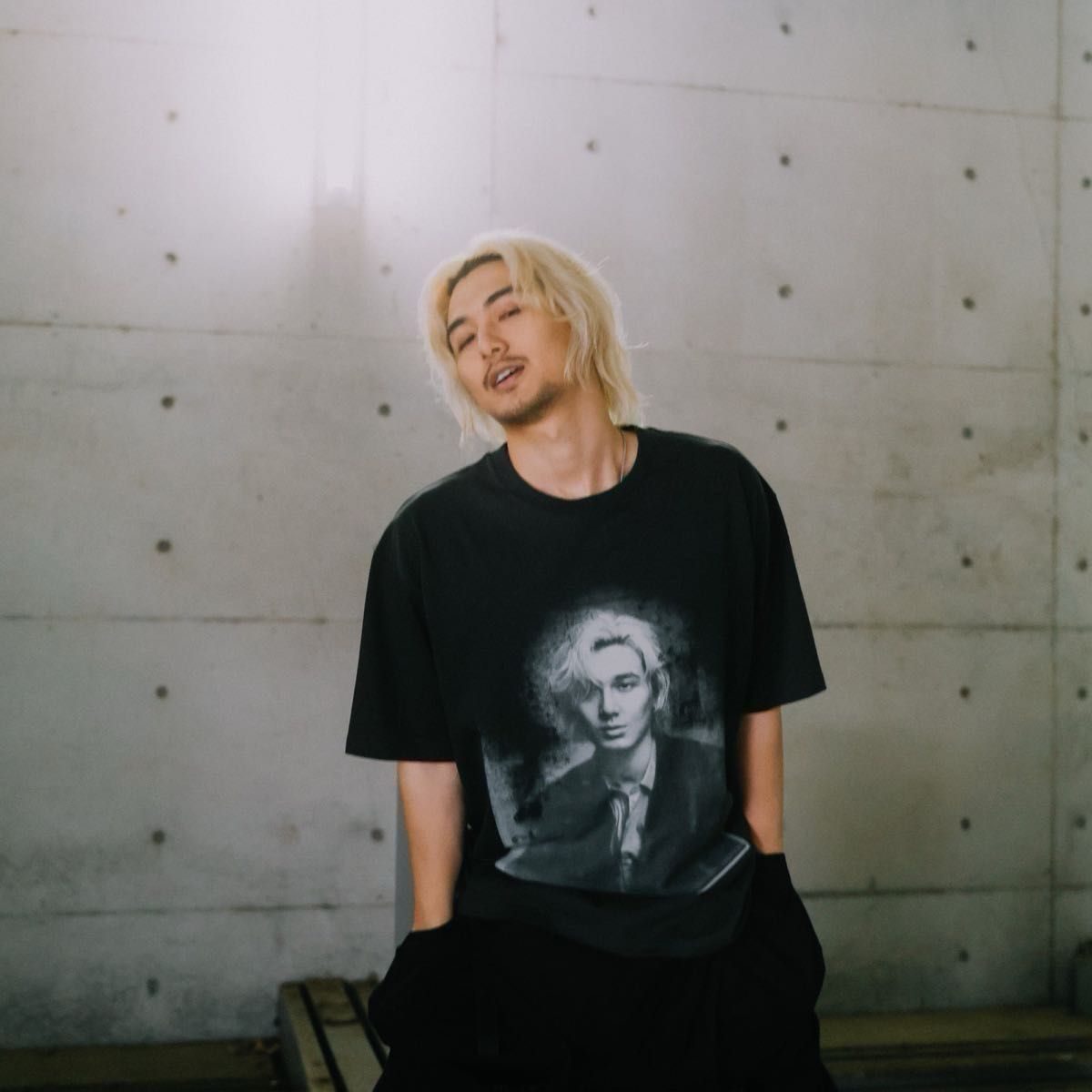 FUJII KAZE 藤井風アメリカツアー ライブ Tシャツ BLACK FUJII KAZE 藤井風アメリカツアー ライブ Tシャツ BLACK