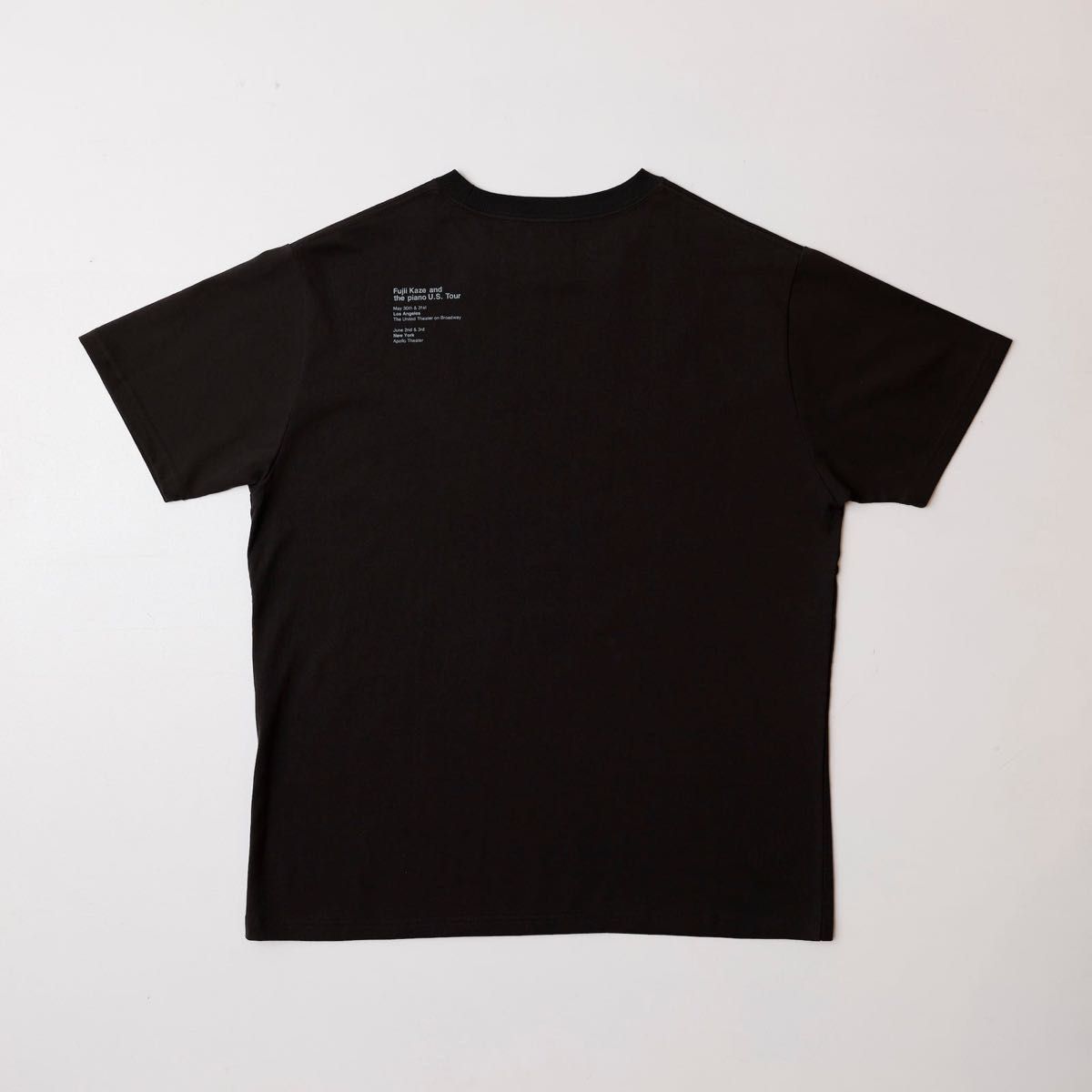 FUJII KAZE 藤井風アメリカツアー ライブ Tシャツ BLACK FUJII KAZE 藤井風アメリカツアー ライブ Tシャツ BLACK