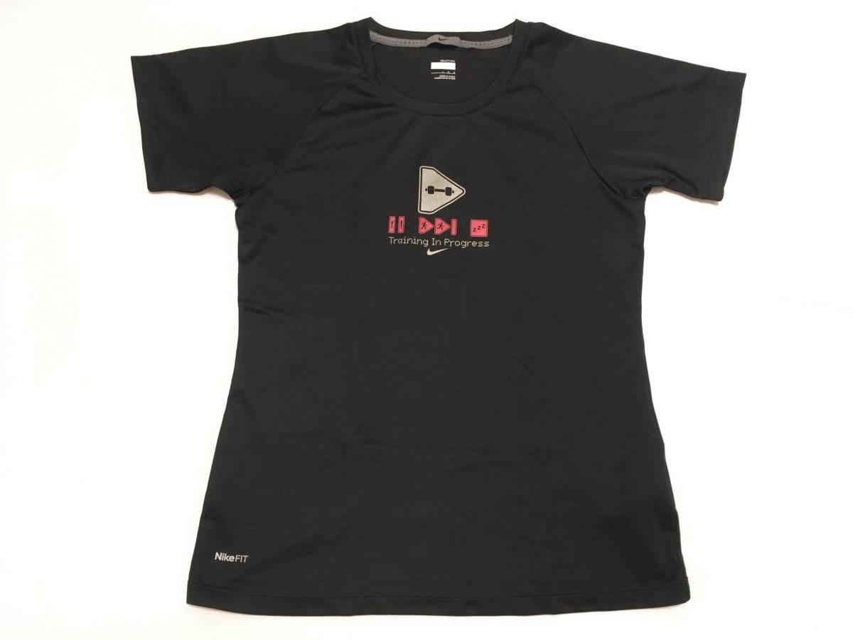 ナイキ NIKE 半袖ドライTシャツ NikeFIT ナイキフィット スポーツウェア　　　正規品◯92　石_画像1