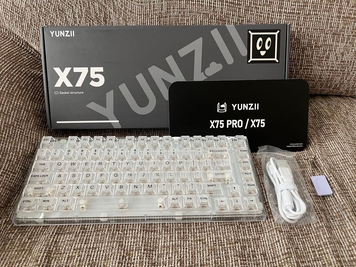 YUNZII X75 PRO 有線 無線 Jellyfish軸|Yahoo!フリマ(旧PayPay YUNZII X75 PRO 有線 無線 Jellyfish軸|Yahoo!フリマ(旧PayPay