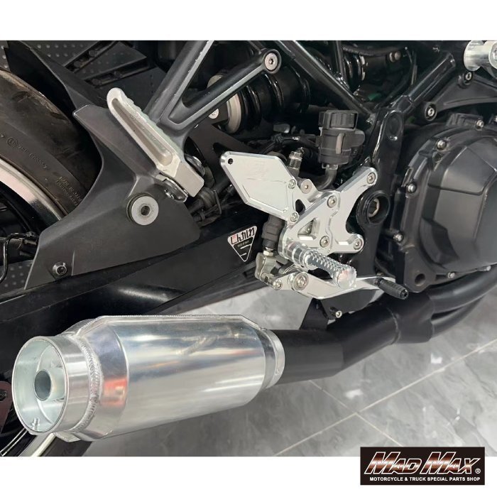 [ перевод иметь сильно сниженная цена!!]MADMAX производства KAWASAKI Kawasaki Z900RS/ Cafe для monaca труба muffler черный /Z900RS CAFE ZR900 custom украшать 