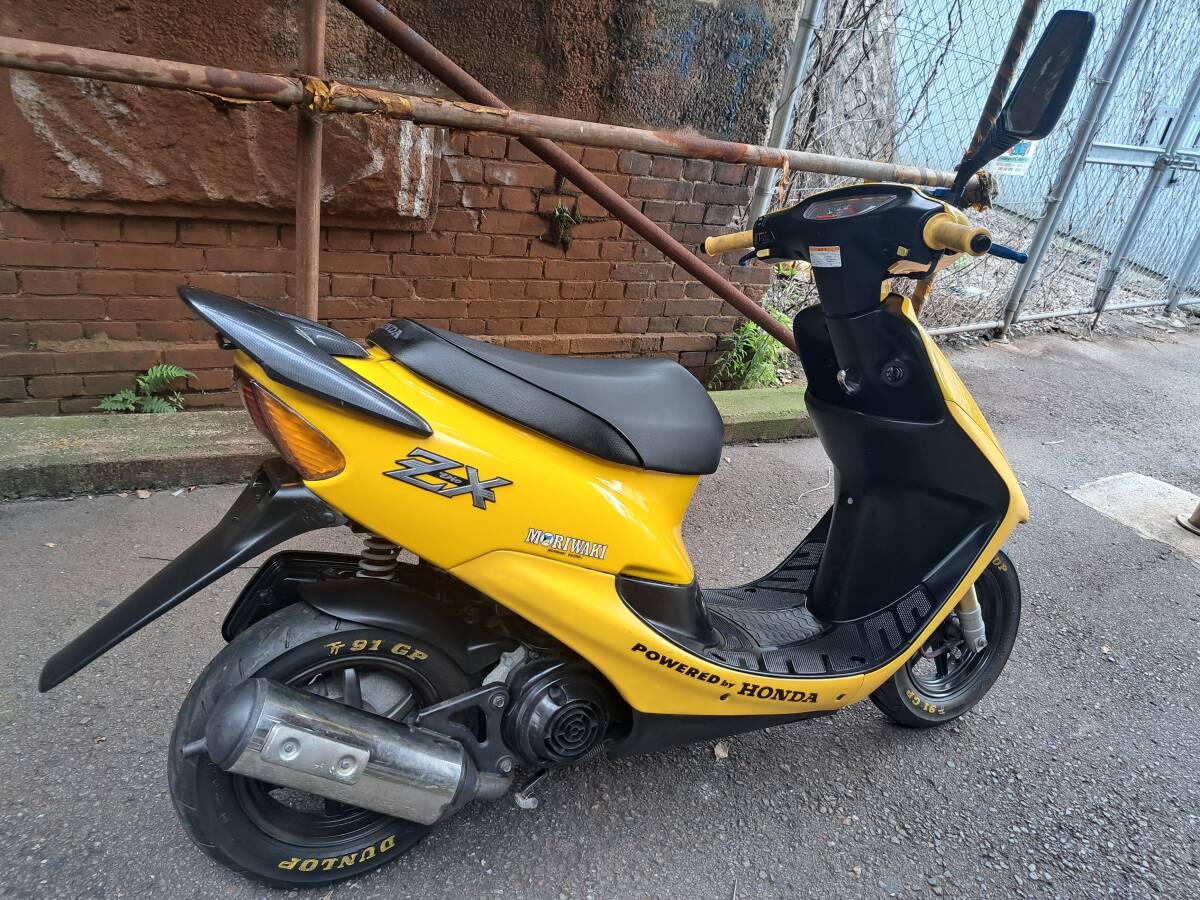 ホンダ ライブディオZX AF35 中期型 本物ZX 前期黄色ヘッド ホンダ ライブディオZX AF35 中期型 本物ZX 前期黄色ヘッド