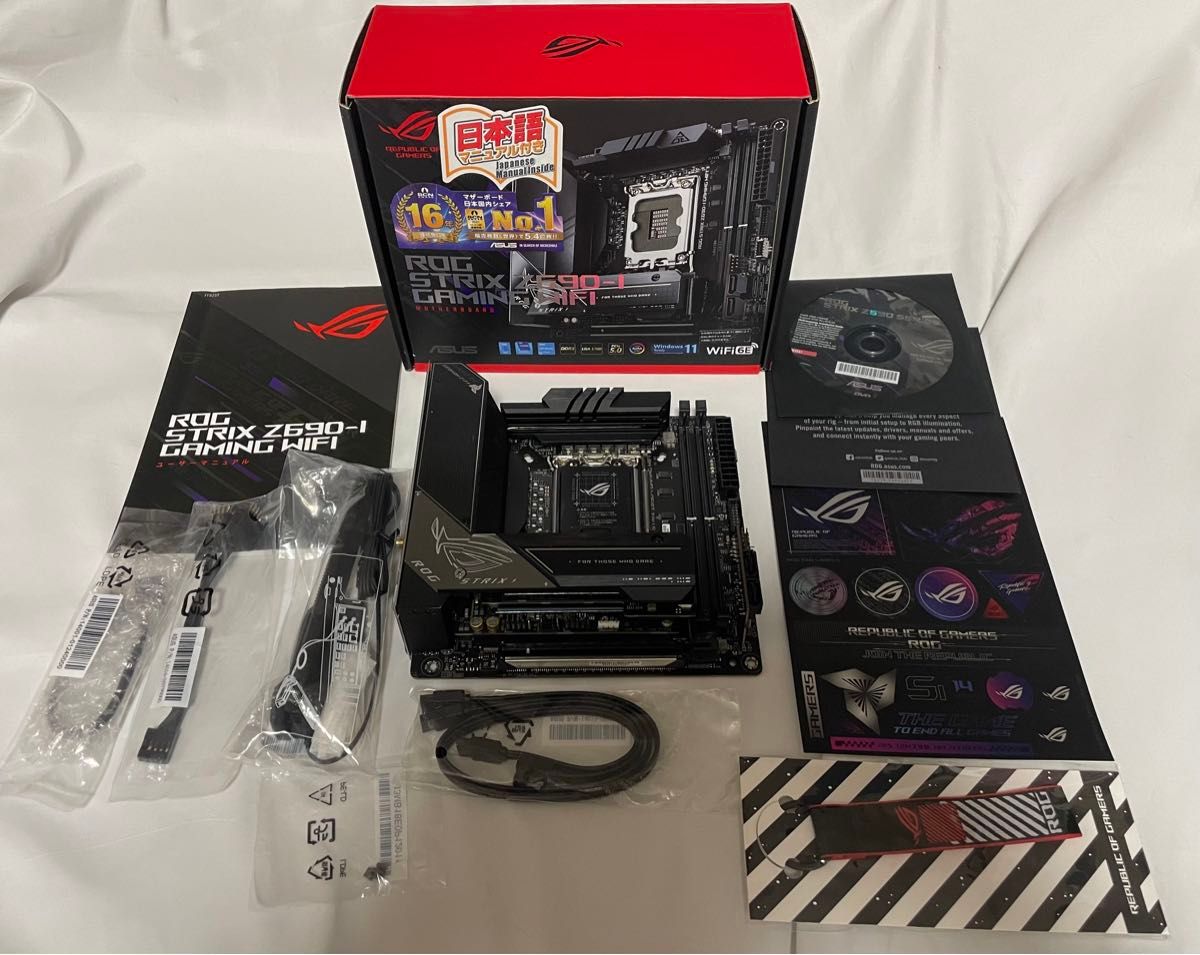 動作確認済USED】ASUS ROG STRIX Z690-I GAMING WIFI|Yahoo 動作確認済USED】ASUS ROG STRIX Z690-I GAMING WIFI|Yahoo