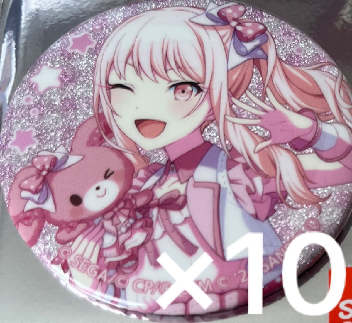 プロジェクトセカイ プロセカ グリッター缶バッジ サンリオ プロジェクトセカイ プロセカ グリッター缶バッジ サンリオ