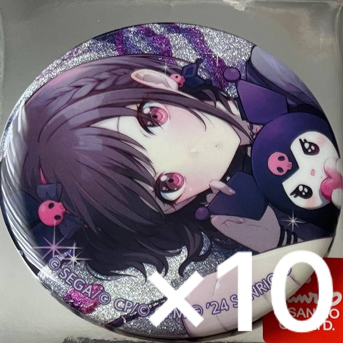 プロジェクトセカイ プロセカ グリッター缶バッジ サンリオ プロジェクトセカイ プロセカ グリッター缶バッジ サンリオ