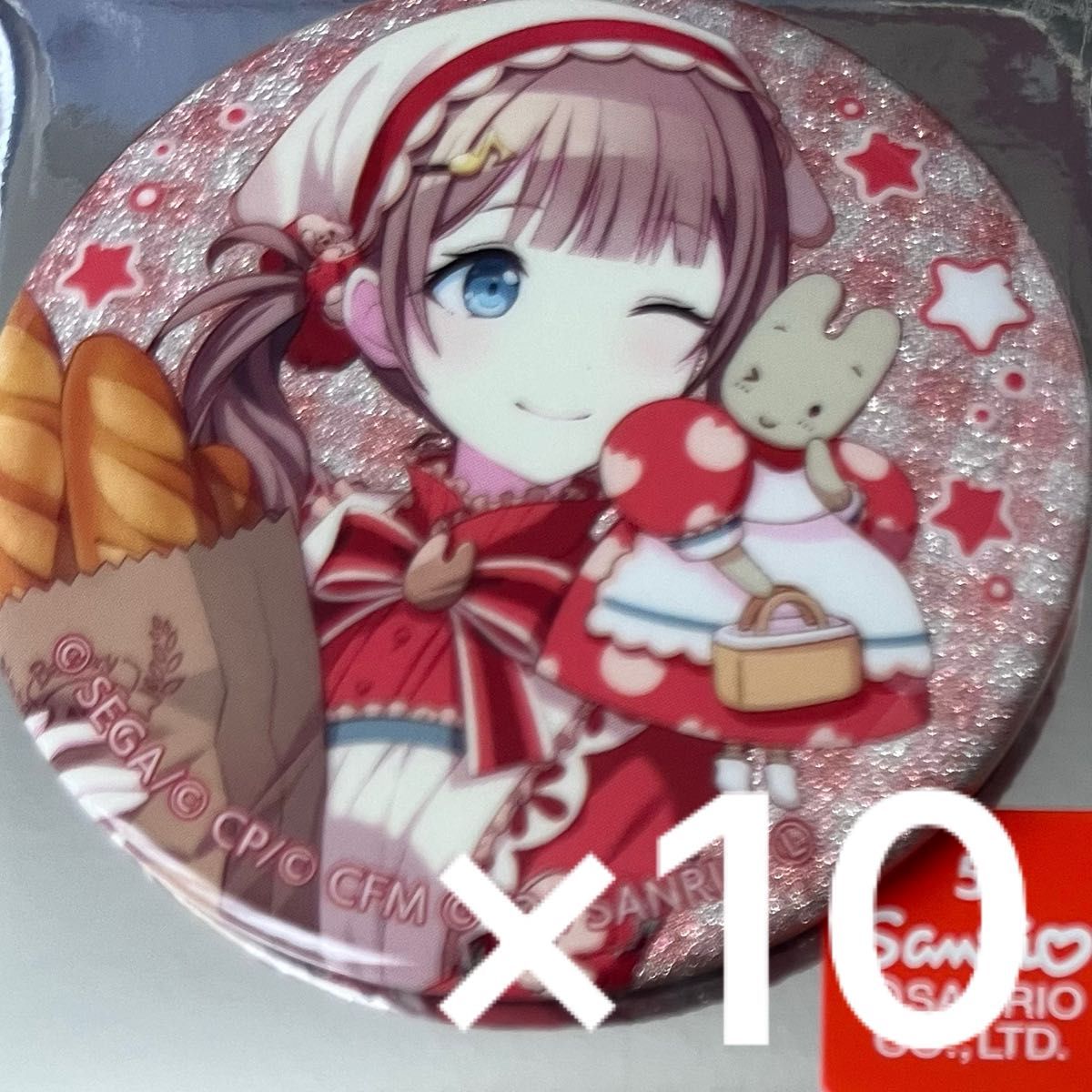 プロジェクトセカイ プロセカ グリッター缶バッジ サンリオ プロジェクトセカイ プロセカ グリッター缶バッジ サンリオ