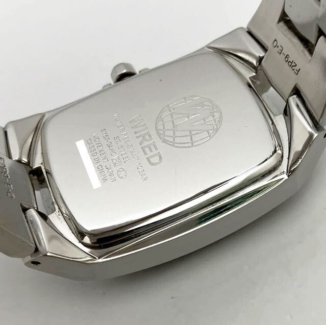 美品 電池新品 送料込 セイコー SEIKO ワイアード WIRED 美品 電池新品 送料込 セイコー SEIKO ワイアード WIRED