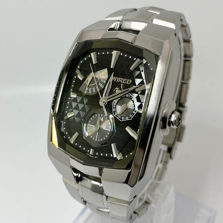 美品 電池新品 送料込 セイコー SEIKO ワイアード WIRED 美品 電池新品 送料込 セイコー SEIKO ワイアード WIRED