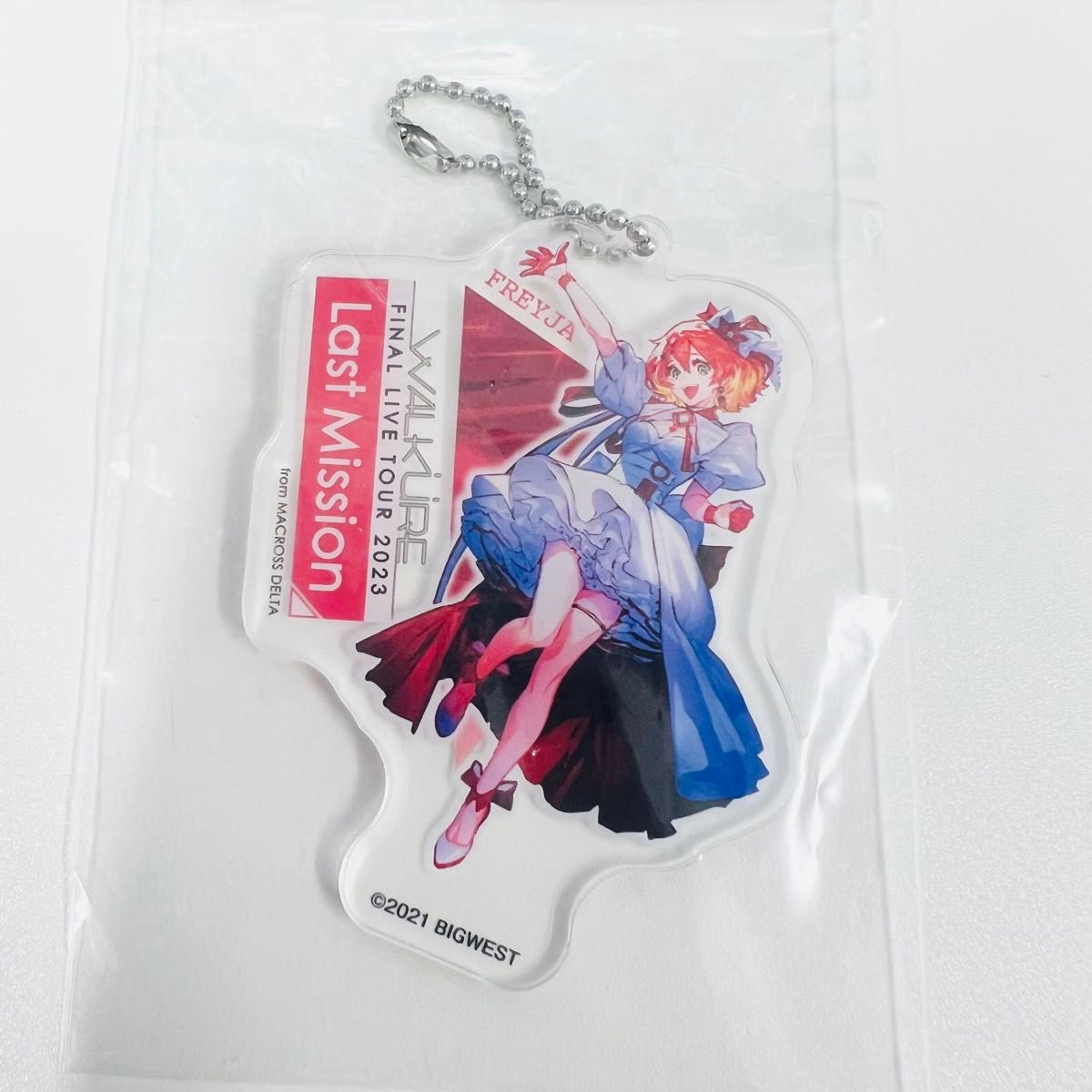 マクロスΔ ワルキューレライブ フレイア アクキー クリアカード マクロスΔ ワルキューレライブ フレイア アクキー クリアカード