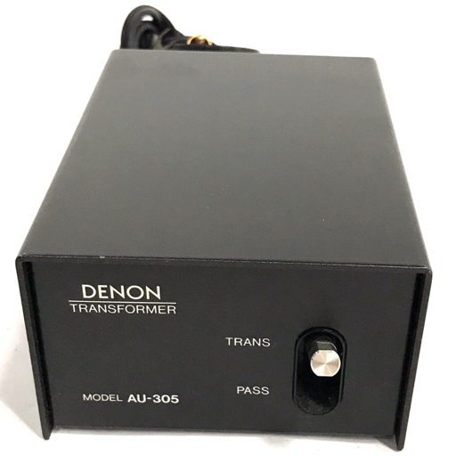 DENON デノン AU-305 MC昇圧トランス レコード用 オーディオ機器 DENON デノン AU-305 MC昇圧トランス レコード用 オーディオ機器