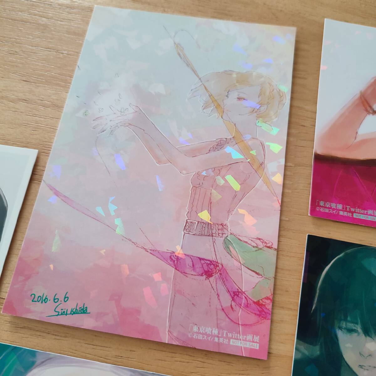 東京喰種 Twitter画展限定 イラストカード 6枚 非売品 東京喰種 Twitter画展限定 イラストカード 6枚 非売品