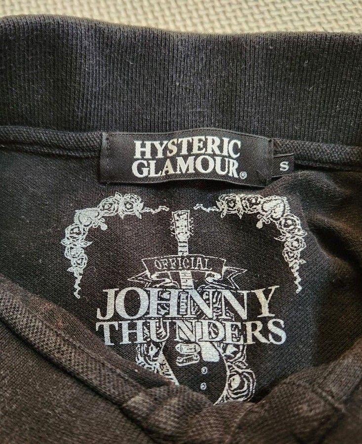 HYSTERIC GLAMOUR johnny thunders ポロシャツ|Yahoo!フリマ HYSTERIC GLAMOUR johnny thunders ポロシャツ|Yahoo!フリマ