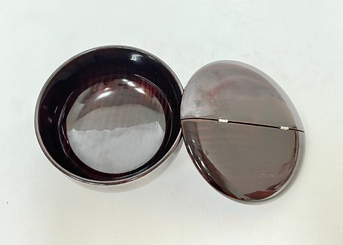 F 中村宗悦 井伊宗観好 早梅に鴛鴦蒔絵 老松茶入 茶道具 共布 共 F 中村宗悦 井伊宗観好 早梅に鴛鴦蒔絵 老松茶入 茶道具 共布 共